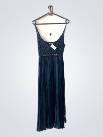 Zara Pleated Maxi Dress