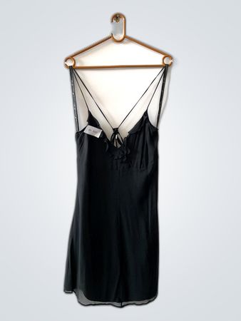 Black Slip Dress
