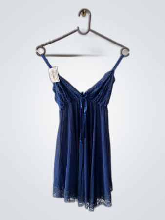 Blue Lace Chemise