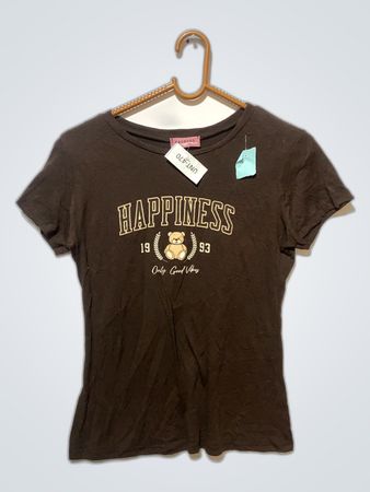 Happiness Printed Baby Tee