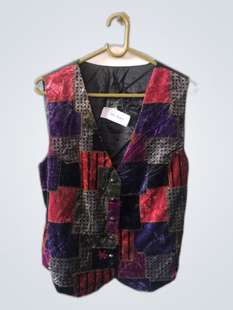 Topaz Patchwork Vest