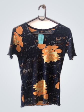 Unbranded Printed Short Sleeve Top