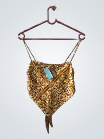 Yellow Paisley Top