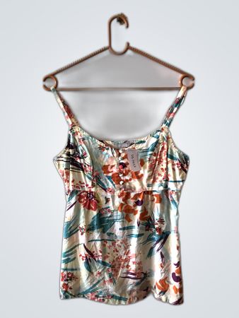 Floral Spaghetti Strap Top