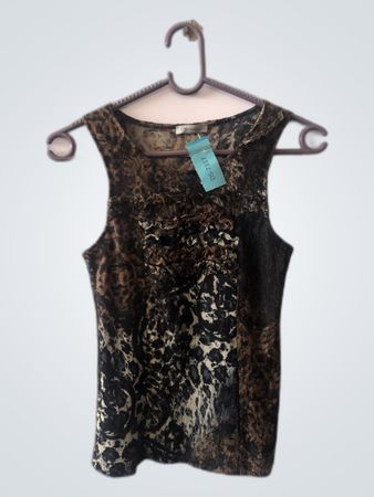 Tex Woman Animal Print Dress