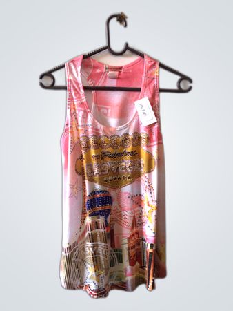 Banana Republic Las Vegas Graphic Tank Top