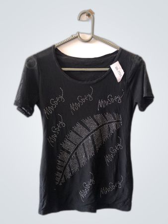 Missy Printed Feather T-Shirt