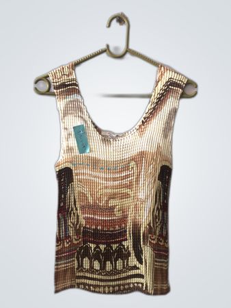 dressbarn Patterned Tank Top