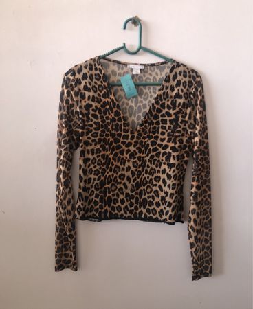 Leopard Print Top