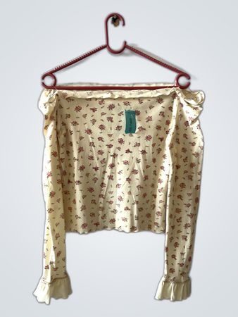 Floral Off-Shoulder Printed Blouse