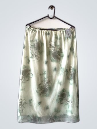 Glenfield Floral Sheer Mini Skirt