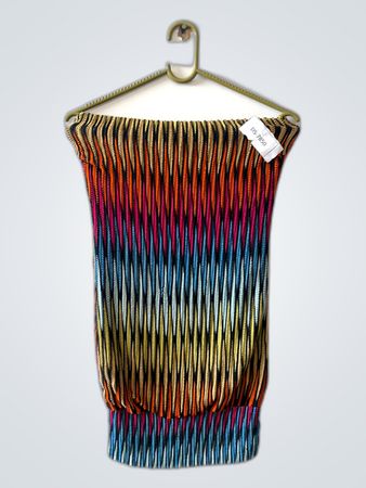 Multicolored Tube Top