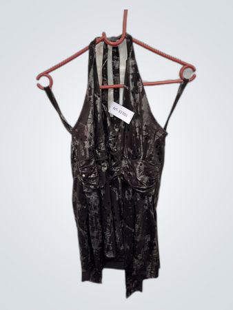 Unbranded Metallic Halter Cami Top