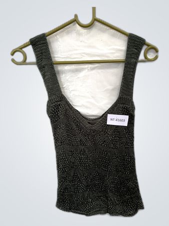 Unbranded Olive Green Knit Tank Top