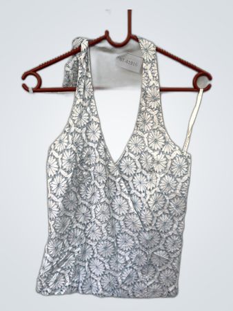 Printed Halter Camisole Top
