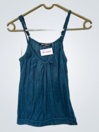 Tally Weijl Teal Sequined Camisole Top
