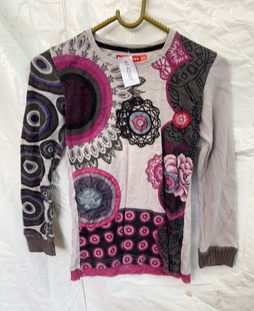 Desigual Floral Pattern Sweater