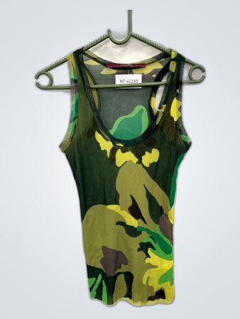 one step Ambiance Camouflage Tank Top