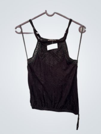 Orsay Black Lace Camisole Top