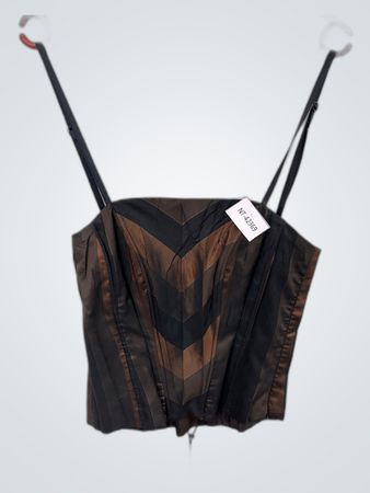 Gratex Lace-Up Corset Top