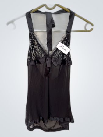 Black Lace Chemise