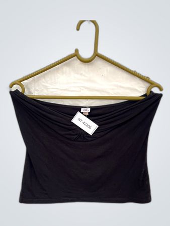 Unbranded Black Cropped Tank Top