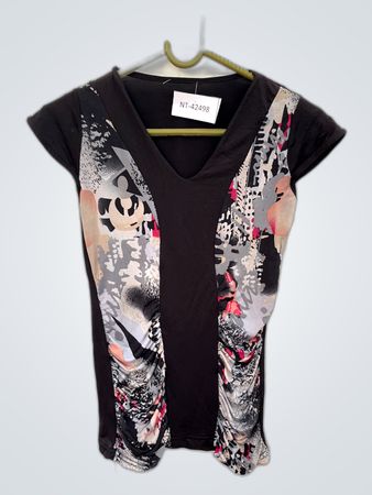 Unbranded Printed V-Neck T-Shirt
