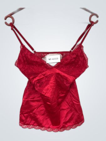 Red Lace Bra