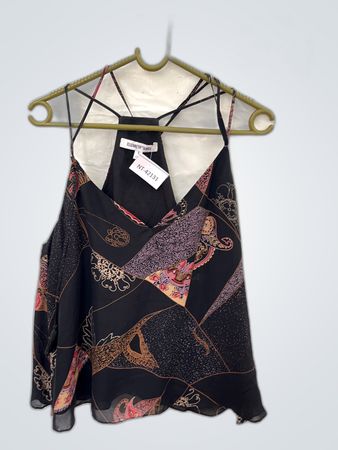 Elizabeth and James Printed Silk Camisole