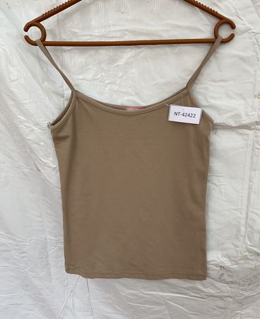 Beige Tank Top