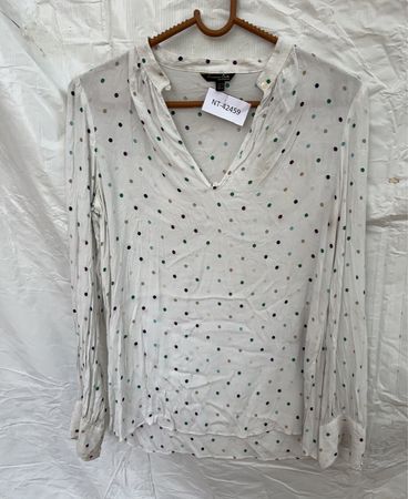 Massimo Dutti Printed Blouse