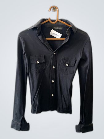 Black Long-Sleeve Shirt