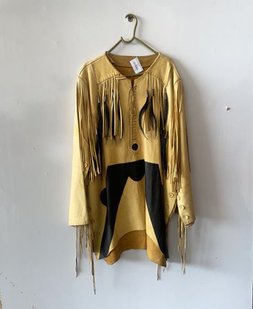 Fringed Leather Jacket