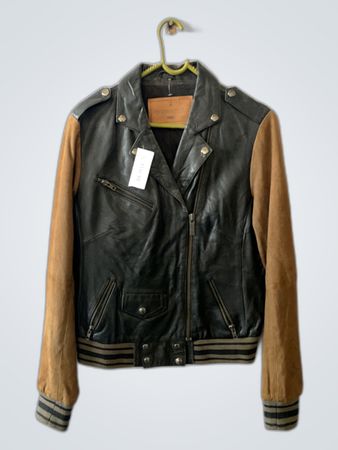Goosecraft Leather Biker Jacket