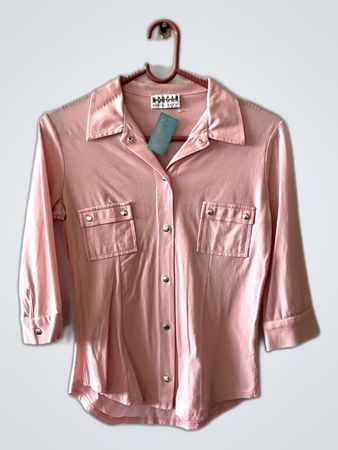 Pink Long-Sleeve Shirt