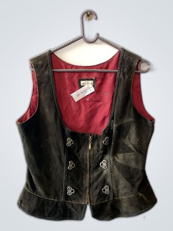 Alpaca Suede Waistcoat
