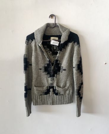 TNA Grey Knit Cardigan
