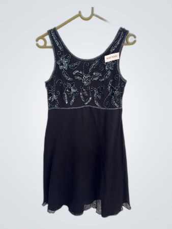 Canda Black Beaded Dress