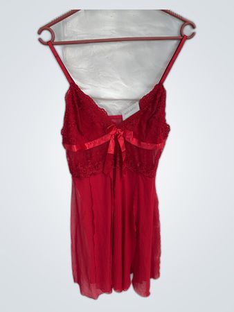 Red Lace Chemise