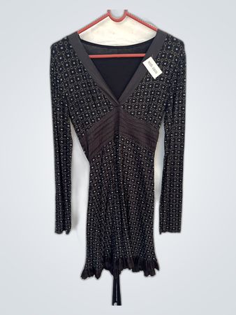 Long Sleeve Black Dress