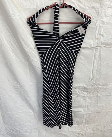 ASOS Striped Halter Mini Dress