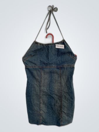 Unbranded Denim Pinafore Dress