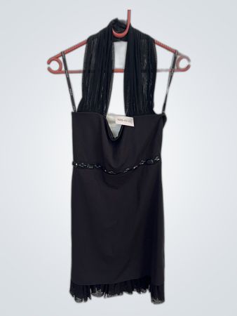 Black Halter Neck Dress