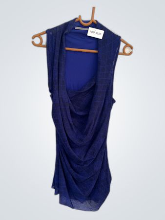 Cora Kemperman Blue Dress