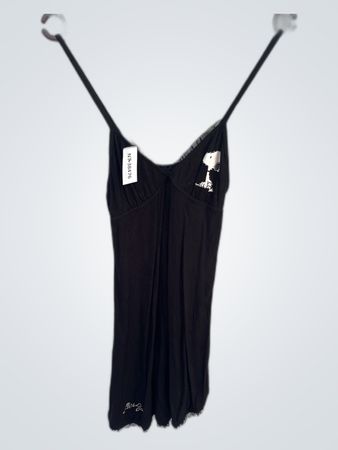 Liu Jo Black Lace Trim Camisole