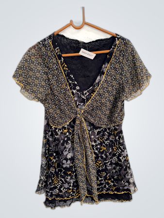 Tie-Front Blouse