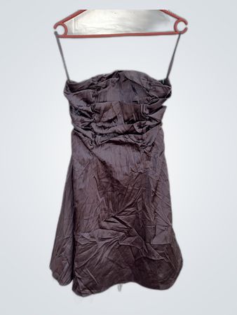 Juju Christine Strapless Ruched Mini Dress