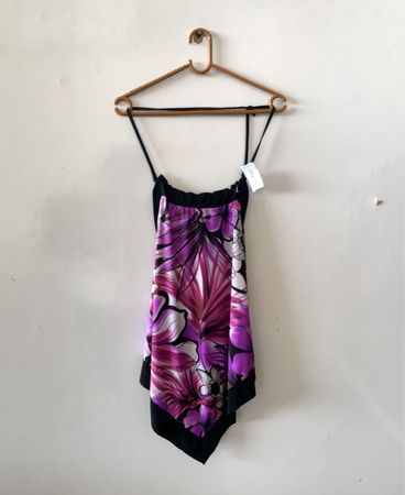 Purple Floral Dress
