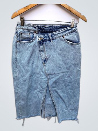 Reserved Denim Mini Skirt