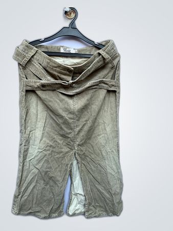 Mango Corduroy Wide-Leg Trousers